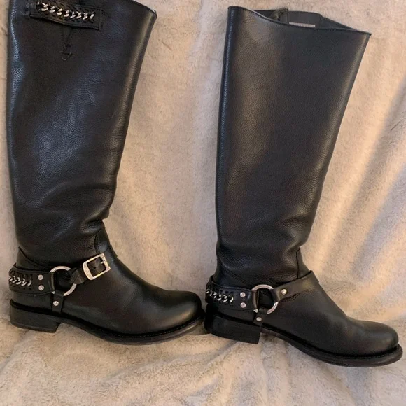 Frye Shoes Frye Jenna Chain Harness Boots Poshmark
